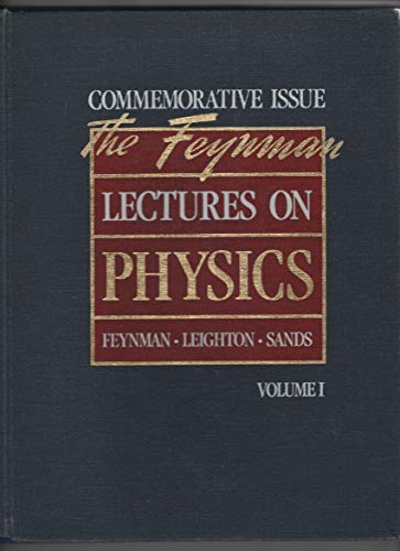 Beispielbild fr The Feynman Lectures on Physics: Commemorative Issue Vol 1 zum Verkauf von GF Books, Inc.