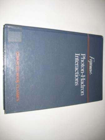 Stock image for Photon-Hadron Interactions (Advanced Book Classics) for sale by Feldman's  Books