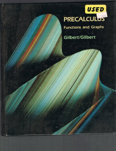 Imagen de archivo de Precalculus: Functions and Graphs a la venta por HPB-Red