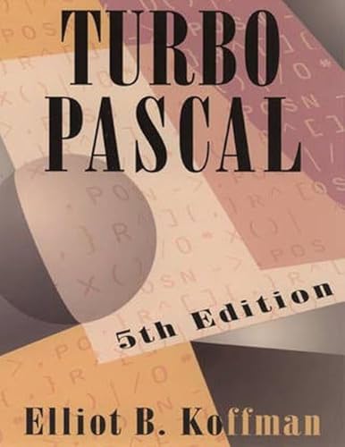 Imagen de archivo de Turbo Pascal a la venta por BookHolders