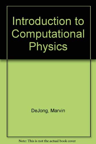 Stock image for Introduction to Computational Physics for sale by HPB-Red