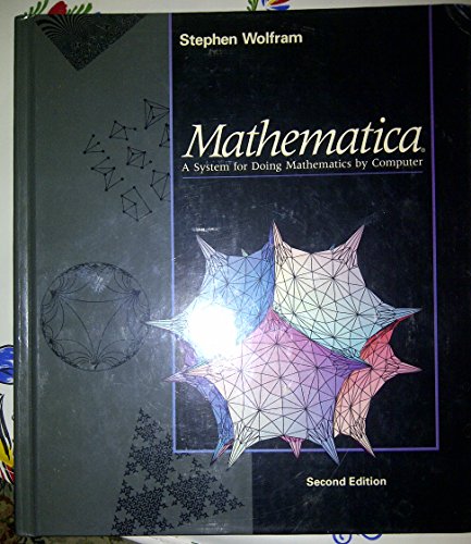 Imagen de archivo de Mathematica: A System for Doing Mathematics by Computer a la venta por BookHolders