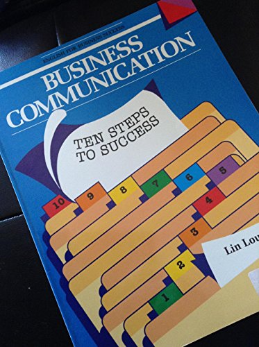 Imagen de archivo de Business Communication: Ten Steps to Success (English for Business Success (Paperback)) a la venta por Bookmans