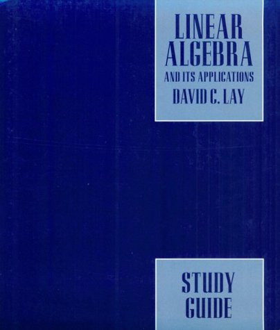 9780201520330: Linear Algebra and it's Application: Study Guide