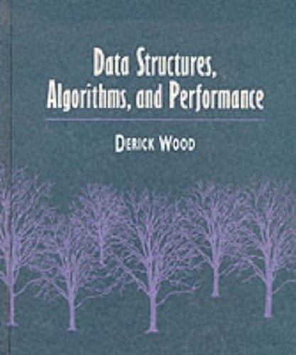 Beispielbild fr Data Structures, Algorithms, and Performance zum Verkauf von Ammareal