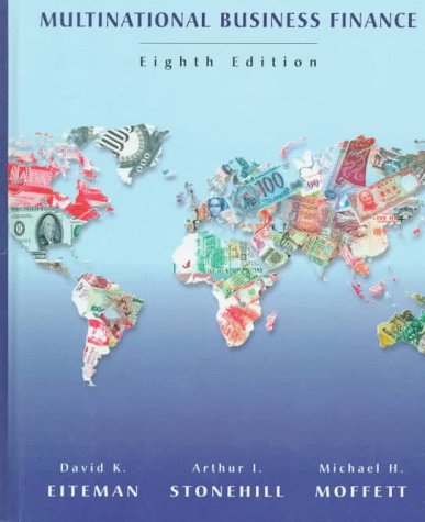 Imagen de archivo de Multinational Business Finance a la venta por Better World Books