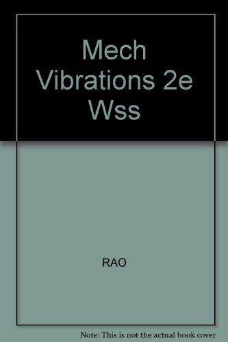 Imagen de archivo de Mech Vibrations 2e Wss a la venta por dsmbooks