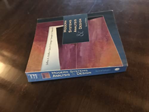 Immagine dell'editore per Modern Systems Analysis and Design venduto da Biblios