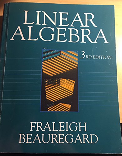 9780201526752: Linear Algebra (Featured Titles for Linear Algebra (Introductory))