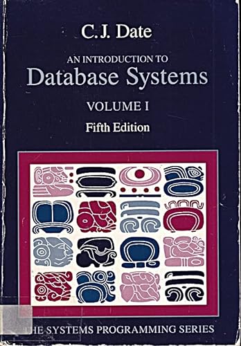 Imagen de archivo de An Introduction to Database Systems a la venta por HPB-Red