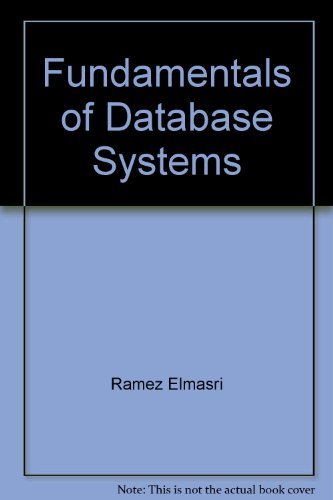 Imagen de archivo de Fundamentals of Database Systems a la venta por HPB-Red