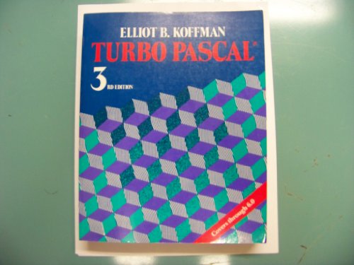 Imagen de archivo de Turbo PASCAL: Problem Solving and Program Design a la venta por HPB-Red