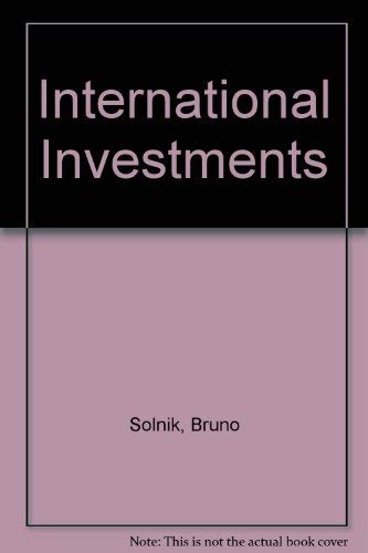 9780201535358: International Investments