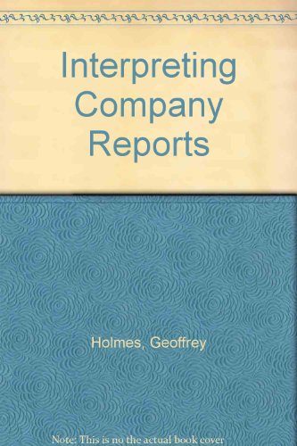 Stock image for Interpreting Company Reports for sale by medimops