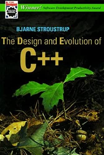 Beispielbild fr Design and Evolution of C++, The zum Verkauf von SecondSale