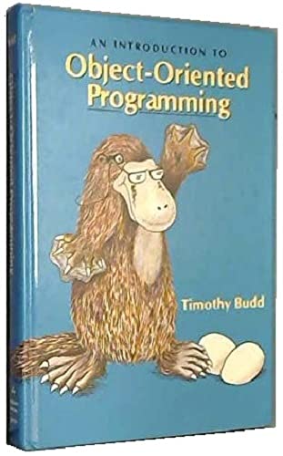 9780201547092: An Introduction to Object Oriented Programming