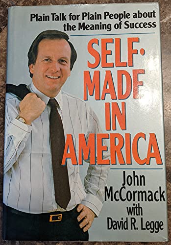 Beispielbild fr SELF-MADE IN AMERICA Plain Talk for Plain People about the Meaning of Success zum Verkauf von Dromanabooks