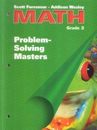 Stock image for Scott Foresman - Addison Wesley Math Grade 2: Problem Solving Masters for sale by ThriftBooks-Dallas