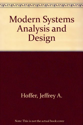 9780201561104: Modern Systems Analysis and Design