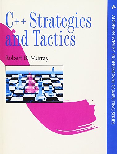 Stock image for C++ Strategies and Tactics for sale by SecondSale