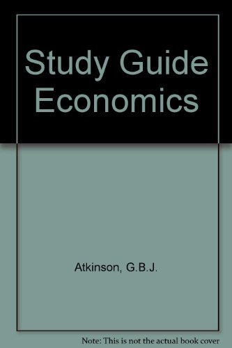 Beispielbild fr Study Guide Economics zum Verkauf von Reuseabook