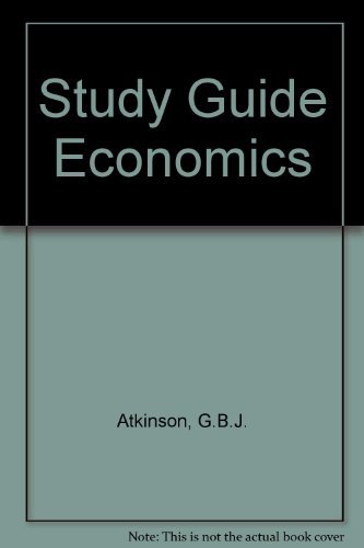 Imagen de archivo de Study Guide Economics a la venta por Reuseabook