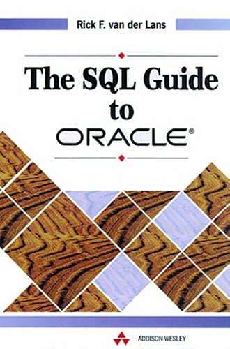 Stock image for The SQL Guide to Oracle for sale by Wonder Book