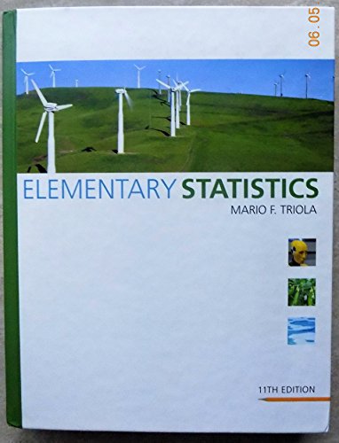 Beispielbild fr Elementary Statistics. Second edition zum Verkauf von Cambridge Rare Books
