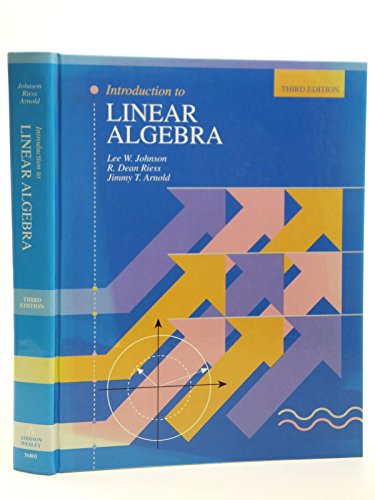 Beispielbild fr Introduction to Linear Algebra zum Verkauf von New Legacy Books