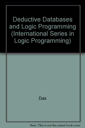 Stock image for Deductive Databases and Logic Programming (International Series in Logic Programming) for sale by medimops