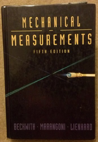 Imagen de archivo de Mechanical Measurements (5th Edition) a la venta por Once Upon A Time Books