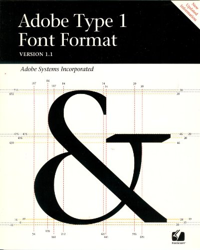Imagen de archivo de Adobe Type 1 Font Format a la venta por Better World Books: West