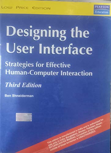 9780201572865: Designing the User Interface: Strategies for Effective Human-Computer Interaction