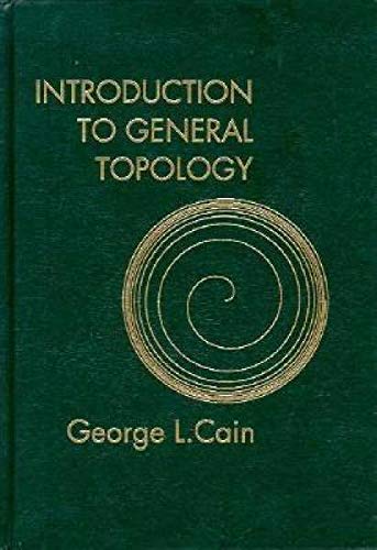 9780201576986: Introduction to General Topology