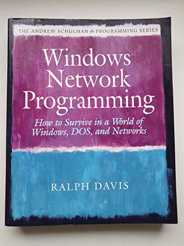 9780201581331: Windows™ Network Programming (Andrew Schulman Programming Series)