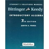 Stock image for Introductory Algebra: Student's Solutions Manual for sale by Wonder Book