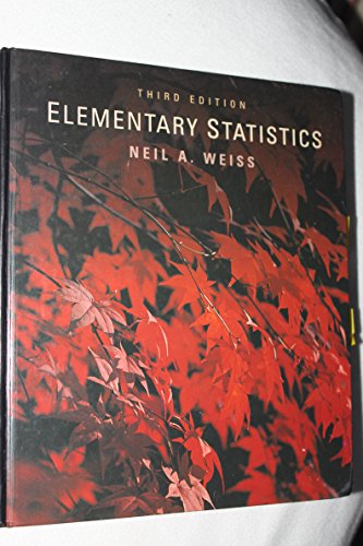 Imagen de archivo de Elementary Statistics a la venta por HPB-Red