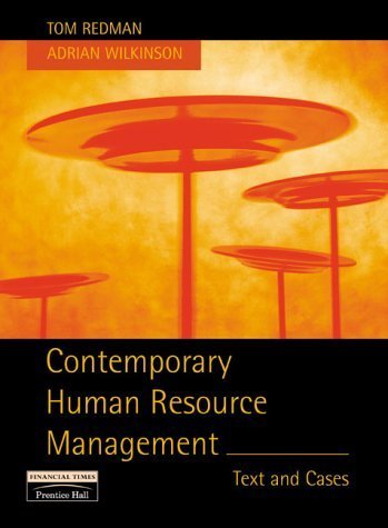 Beispielbild fr Contemporary Human Resource Management: Text and Cases zum Verkauf von WorldofBooks