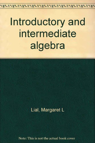 Stock image for Introductory and intermediate algebra for sale by HPB-Red