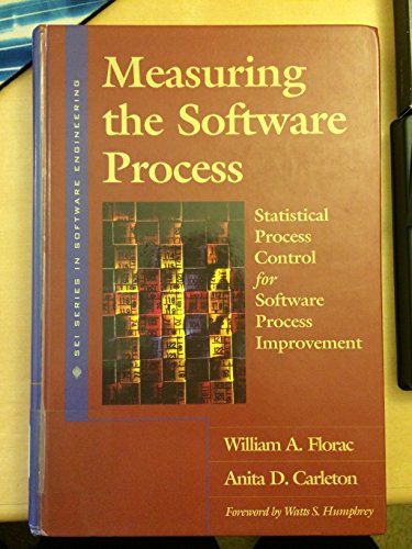 Beispielbild fr Measuring the Software Process : Statistical Process Control for Software Process Improvement zum Verkauf von Better World Books