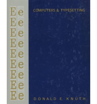 Computer Modern Typefaces (9780201606607) by [???]