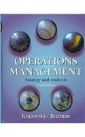 Imagen de archivo de Operations Management: Strategy and Analysis a la venta por BookHolders