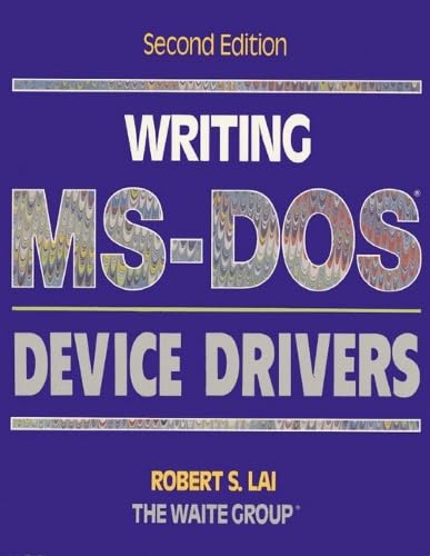 9780201608373: Writing MS-Dos Device Drivers