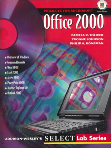 Stock image for Projects for Office 2000 : Microsoft Certified Edition for sale by Better World Books