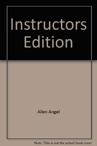 9780201613261: Instructors Edition