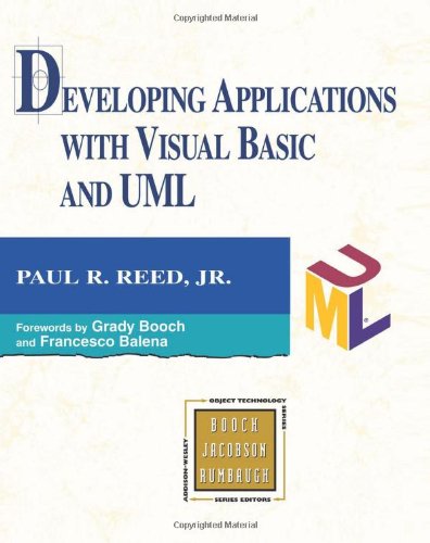 Imagen de archivo de Developing Applications with Visual Basic and UML a la venta por The Book Cellar, LLC