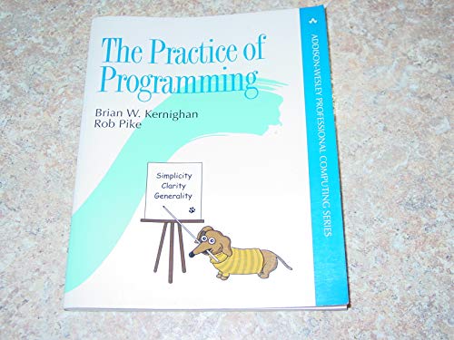 Stock image for The Practice of Programming (Addison-Wesley Professional Computing) for sale by medimops