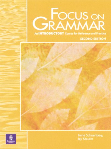 Imagen de archivo de Focus on Grammar: An Introductory Course for Reference and Practice (Student Book) a la venta por Wonder Book