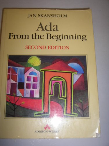 Stock image for Ada from the Beginning (International Computer Science Series) for sale by medimops