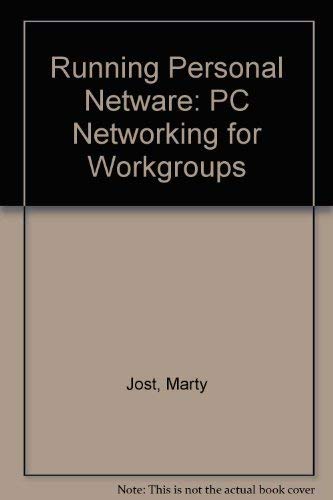 Imagen de archivo de Running Novell's Personal NetWare: PC Networking for Workgroups a la venta por Bookmonger.Ltd